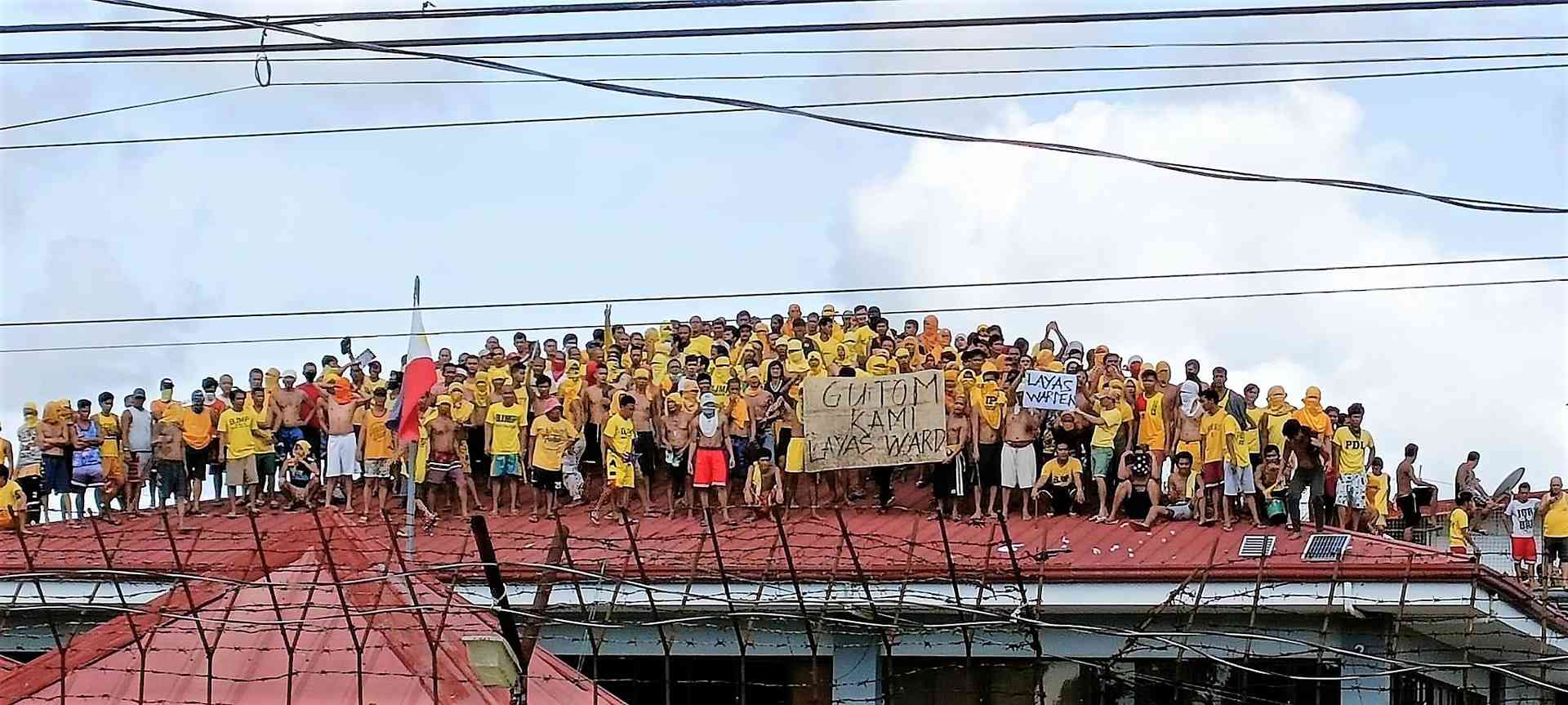 BJMP to probe Iloilo inmate protest over lack of food