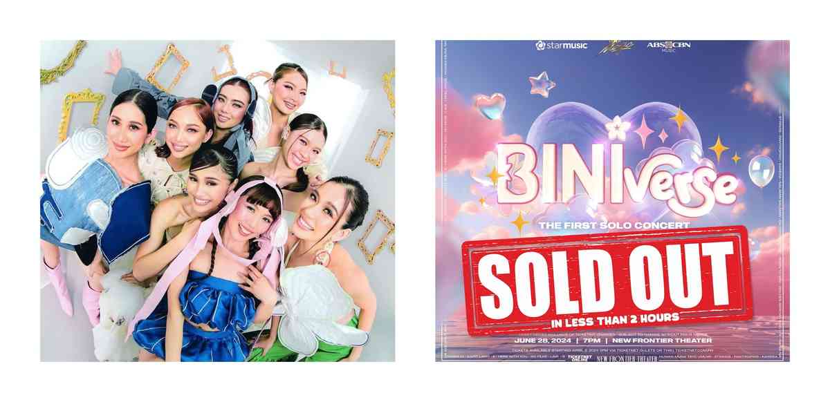 BINI's first-ever concert is sold out in less than 2 hours!