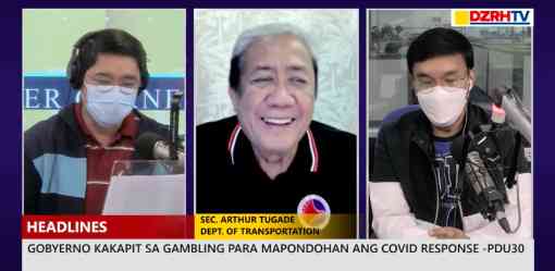 DOTr Sec. Tugade clarifies mandatory PMVIC order