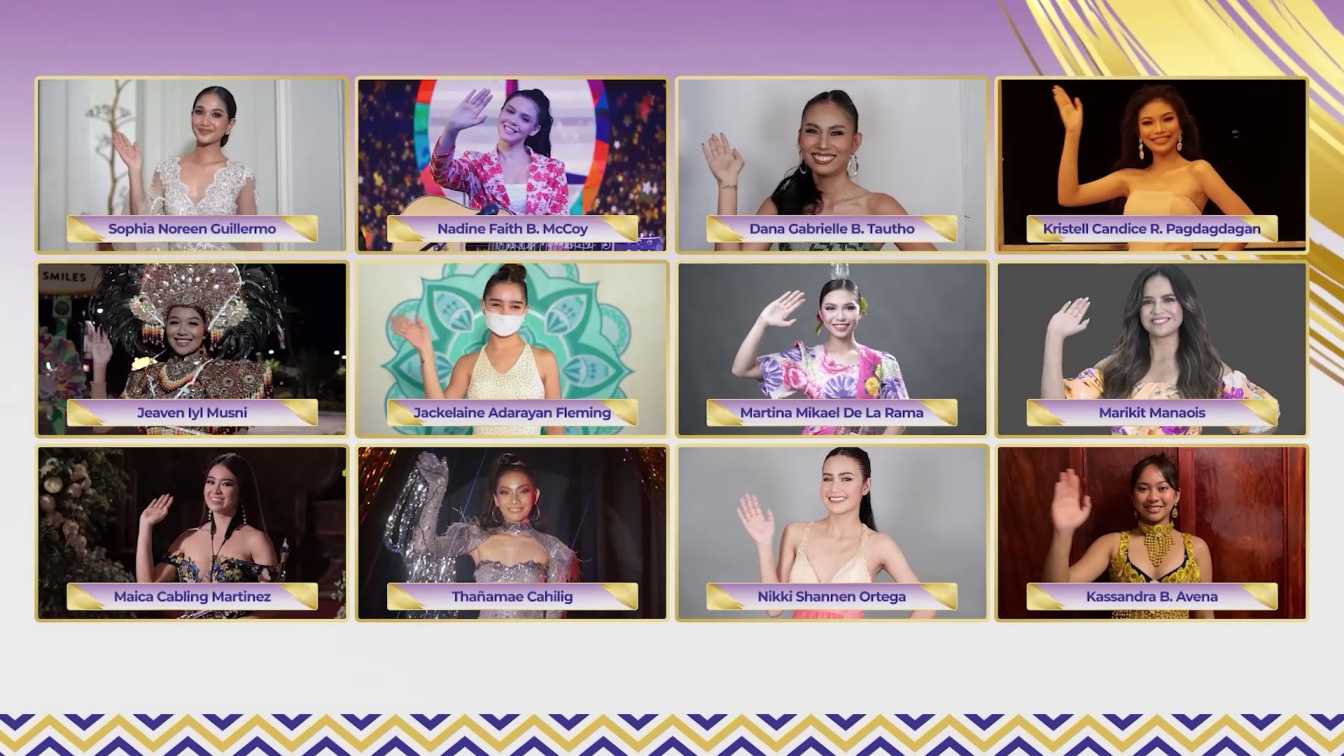 Aliwan Fiesta Digital Queen 2022 finalists showcase their talents and skills