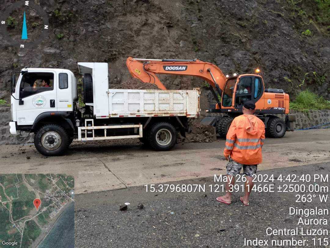 Tphoon Aghon causes floods, landslides in Aurora